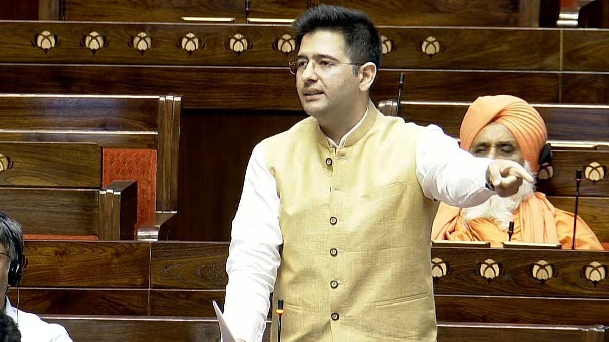 Image for '“Silenced, Not Defeated?” Raghav Chadha vs AAP Row Escalates Into Full-Blown Political Clash'
